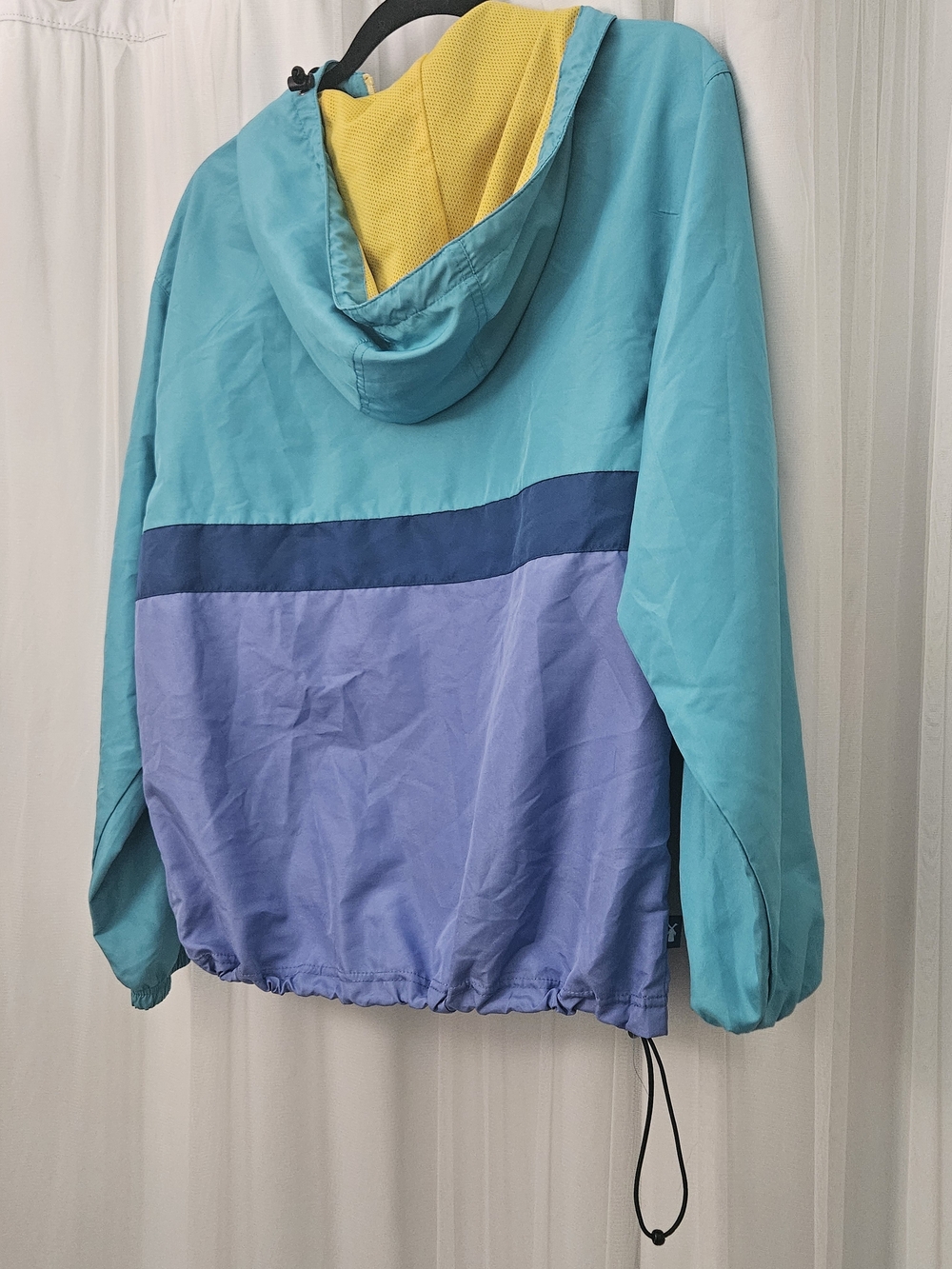 Dutch Bros Teal & Purple Windbreaker Jacket - Picture 11 of 14